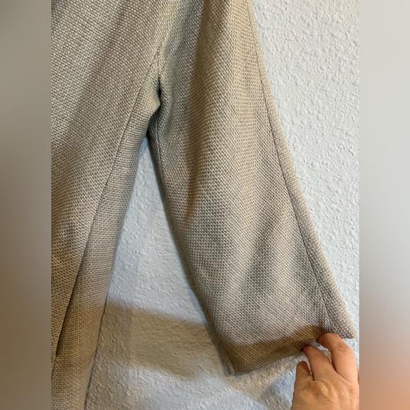 Eileen Fisher linen platinum jacket blazer textured tan size PP Small a1027 - Picture 4 of 8